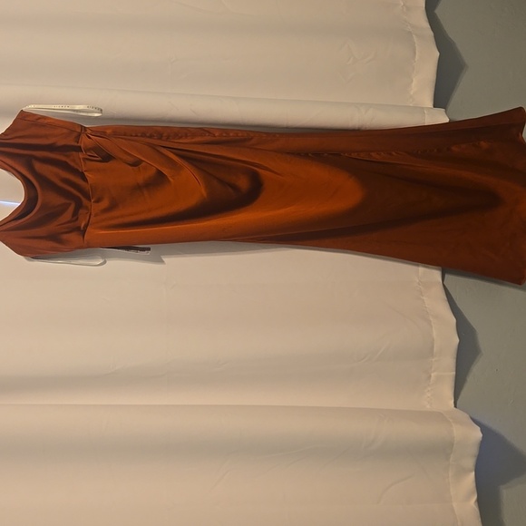 Azazie Terracotta Formal Dress - Picture 10 of 11